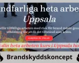Utbildning i heta arbeten (hot work) i Uppsala. Lär dig hantera brandrisker och få rätt tillstånd. Boka kurs hos Brandskyddskoncept.