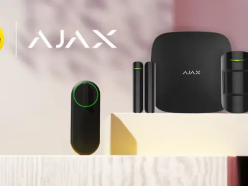 Yale och Ajax presenterar ett modernt hemlarm med Yale Doorman-integration. Säkerhet och bekvämlighet i ett.